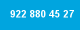 922 880 45 27